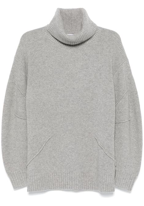 Maglione a collo alto in grigio Helmut lang - donna